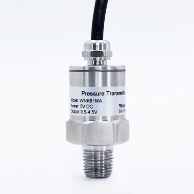IP65 SS304 HVAC Pressure Sensor Gauge Tipe 0-700 Bar Untuk Truk