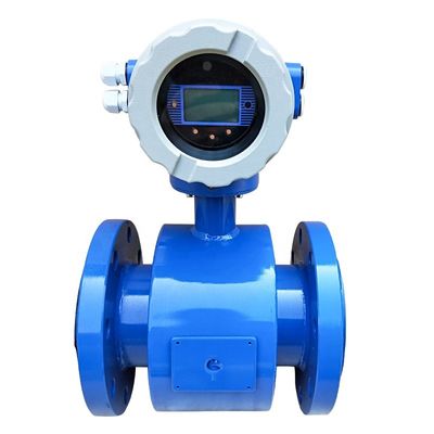 Max 15m / s Digital Flow Meter, Sensor Aliran Air Digital 4-20mA Untuk Bidang Kimia
