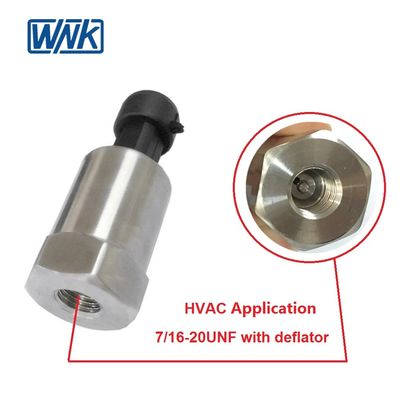 304SST Perumahan Sensor Tekanan Hvac Untuk Refrigerant 4mA 20mA 0.5V 4.5V