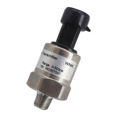 0,5 - 4,5V / 0 - 10V Sensor Tekanan Miniatur IP65 Untuk Minyak Gas