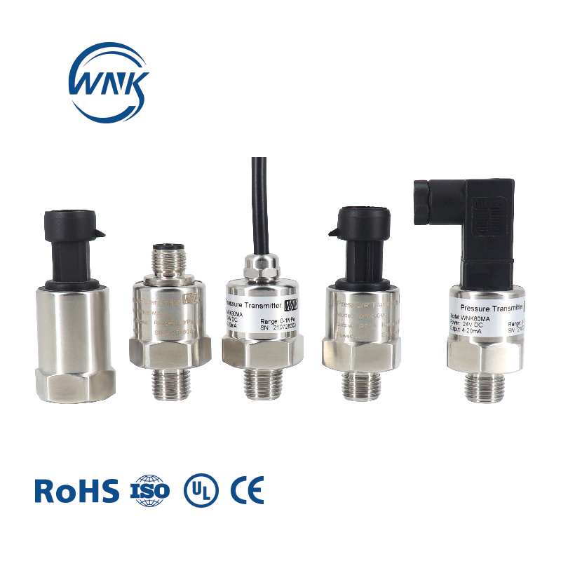 Pemancar Sensor Tekanan I2C 4-20mA 0.5-4.5V Universal untuk Pengolahan Air