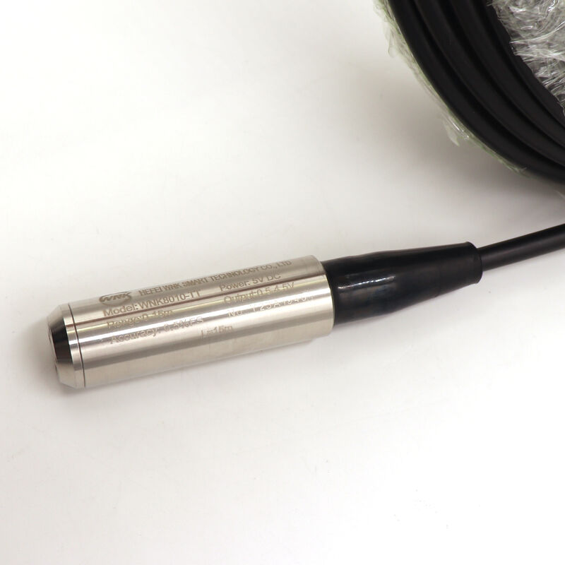 4-20ma 0-10v RS485 Output Liquid Water Level Sensor 500m Well Borhole Fuel Submersible Water Depth Level Transmitter