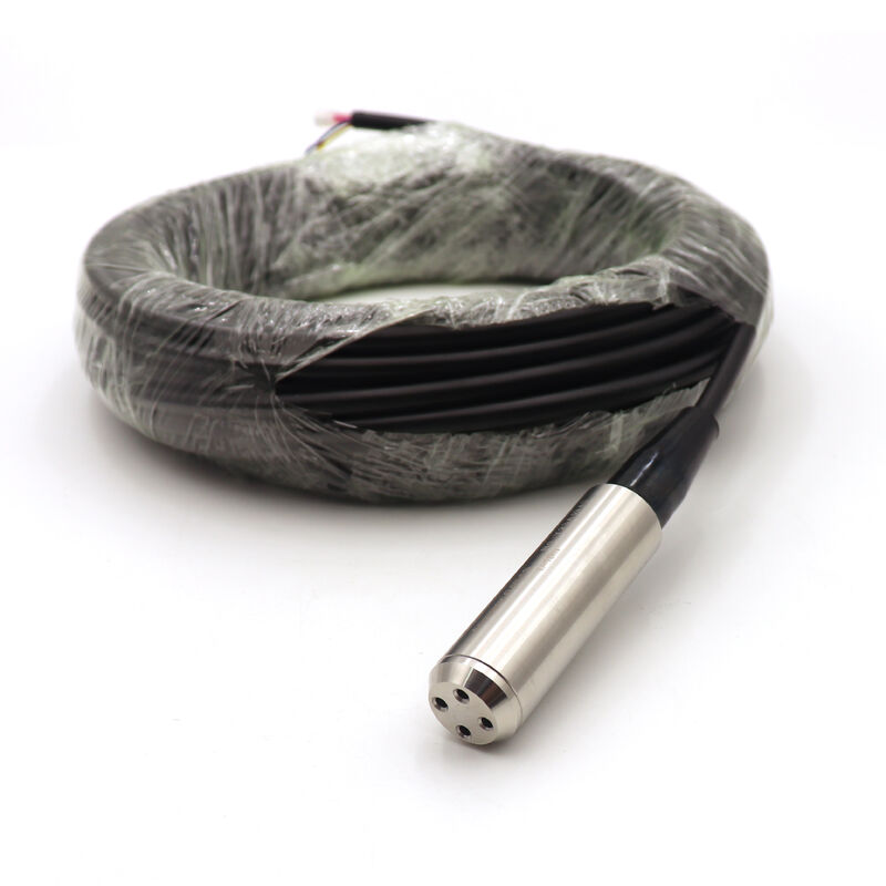 4-20ma 0-10v RS485 Output Liquid Water Level Sensor 500m Well Borhole Fuel Submersible Water Depth Level Transmitter