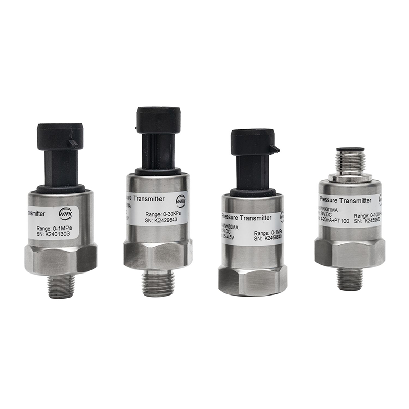 Sensor Tekanan Air Elektronik WNK81ma 0.5-4.5V Output 4-20mA - Rentang -1-700Bar untuk Minyak Udara Gas CE ROHS