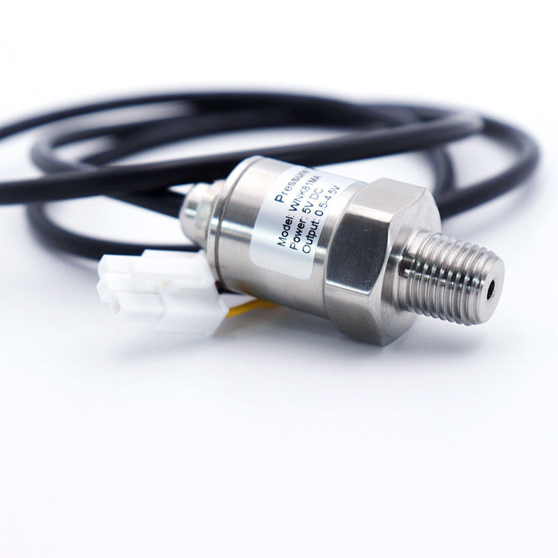 304 SS 316L 5 Psi Pressure Sensor 12VDC Untuk Pipa Pasokan Air