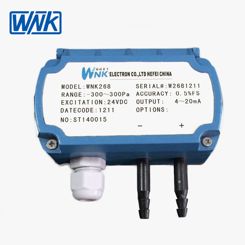 Sensor Tekanan Diferensial Udara Kering WNK I2C Dengan Perumahan Aluminium Untuk Angin
