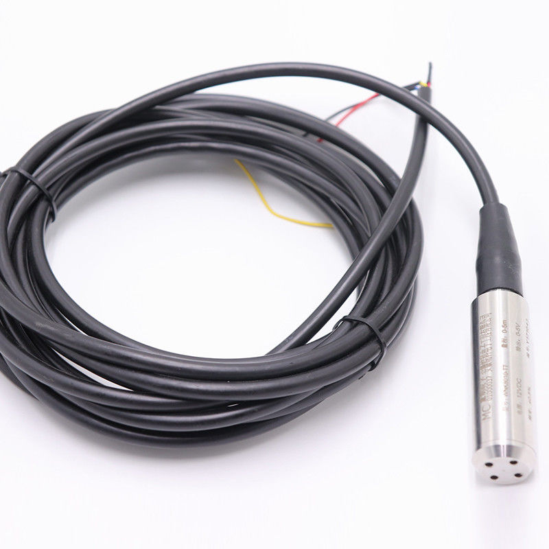 Stabilitas Tinggi 4-20mA 0.5-4.5V Sensor Level Air Untuk Pengukuran Level Tangki Air
