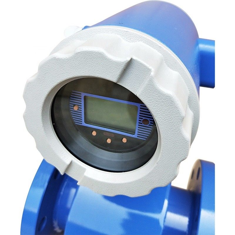 Max 15m / s Digital Flow Meter, Sensor Aliran Air Digital 4-20mA Untuk Bidang Kimia
