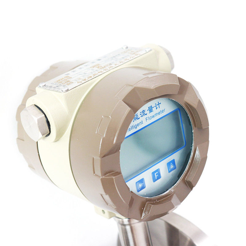 WNK IP65 Digital Water Flow Meter Turbin Tipe 4-20mA Akurasi Tinggi
