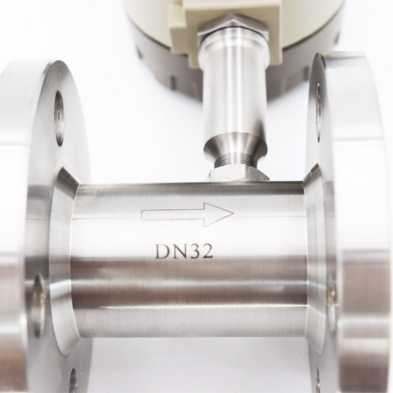 WNK IP65 Digital Water Flow Meter Turbin Tipe 4-20mA Akurasi Tinggi