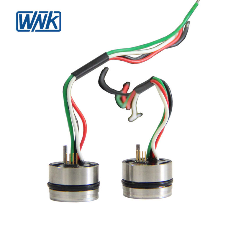 Sensor Tekanan Diisi Minyak Silikon 0,5% FS Sensor Tekanan Diferensial Miniatur