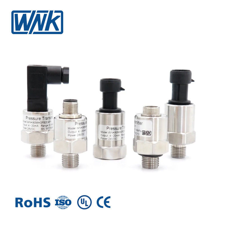 304 Stainless Steel 4- 20mA Pemancar Tekanan 0,5-4.5V Untuk Hvac