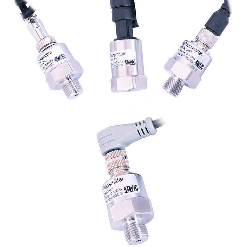 304SS Ex Proof Sensor Tekanan Hidrolik Untuk Minyak Air 0.5-4.5v 4-20ma