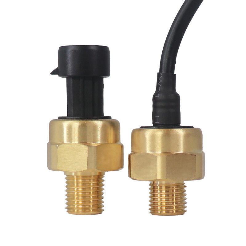 Hvac Brass Housing Sensor Tekanan Air Elektronik Untuk Gas Udara 0.5V 4.5V