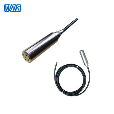 4 - 20mA Output Submersible Level Transmitter Sensor Tingkat Air -20°C~+80°C Rentang suhu