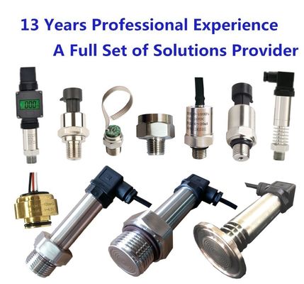 316SS Housing Material IOT Pressure Sensor Untuk Pengukuran Tekanan yang Tepat -40-125 C