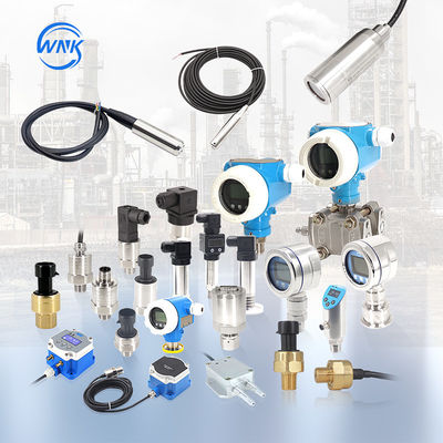 Sinyal Keluaran I2C Sensor Tekanan IOT Bahan Housing 316SS -100kpa 70Mpa Rentang Tekanan