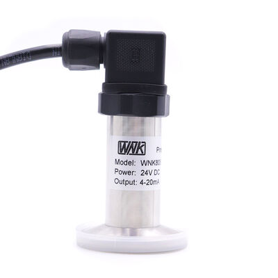 Pabrik Makanan Industri Kedokteran Sanitasi Flush Diafragma Sensor Tekanan Transmitter untuk Air Cair Makanan Susu Minuman Sanitasi