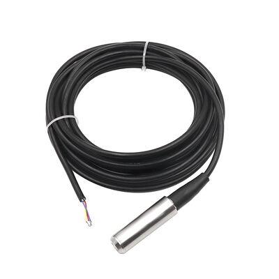 Sensor Level Tangki Cair WNK Industrial Grade 4-20mA SS304/SS316L Akurasi 0.5% untuk Pengolahan Air Limbah Hidrostatik