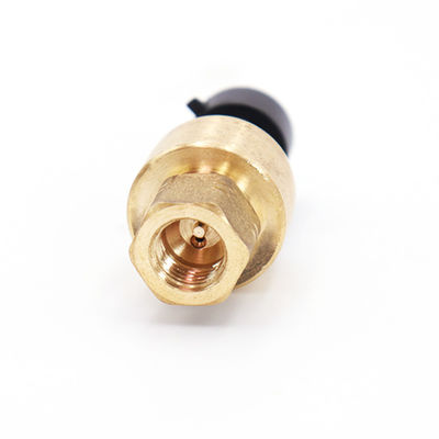 Sensor Tekanan HVAC Kuningan 1% FS Ac Refrigerant Pressure Sensor 2-6Mpa