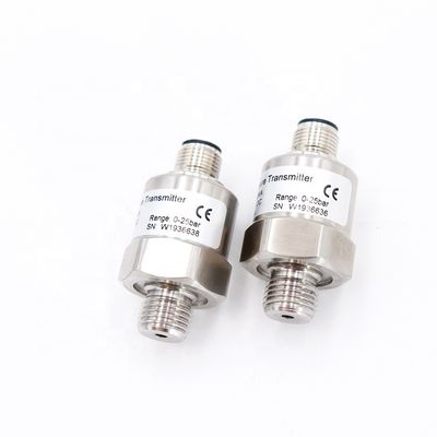 SS316 BAS Kontrol Sensor Tekanan Kompak Untuk Gas Cair 4mA 20mA